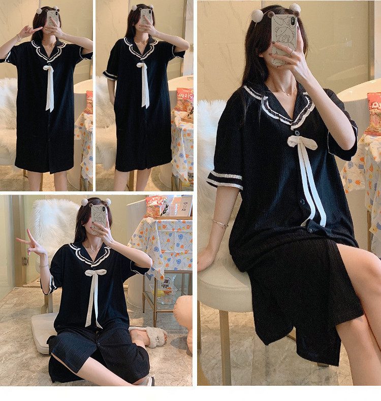 Ženska spavaćica kratkih rukava - više modela