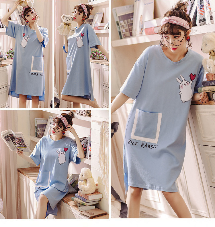 Ženska spavaćica kratkih rukava - više modela