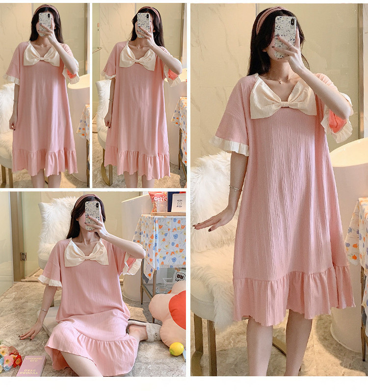 Ženska spavaćica kratkih rukava - više modela