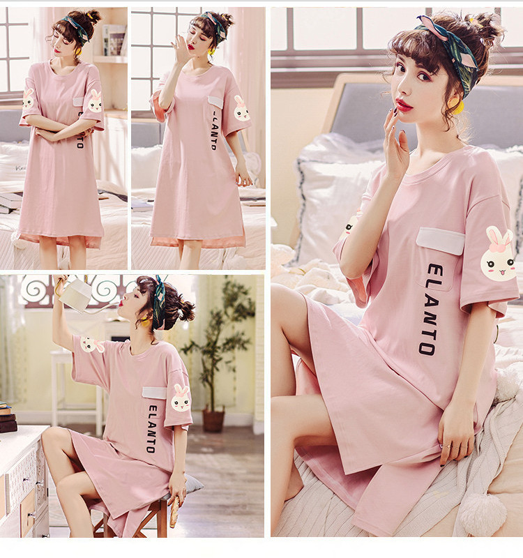 Ženska spavaćica kratkih rukava - više modela