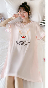 Ženska ljetna spavaćica više boja i kopčanje na gumbe