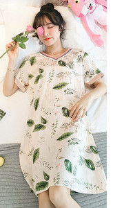 Ženska ljetna spavaćica više boja i kopčanje na gumbe