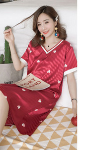 Ženska ljetna spavaćica više boja i kopčanje na gumbe