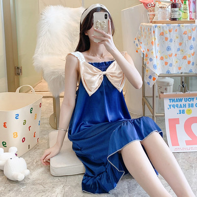 Ženska moderna spavaćica široki model sa trakom