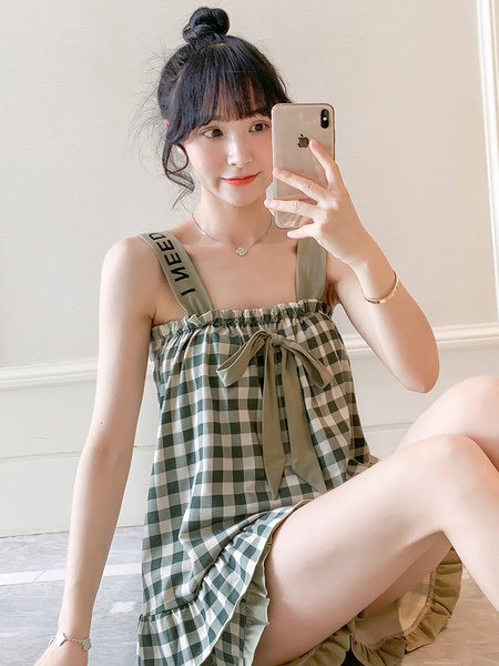 Ženska pidžama iz dva dijela sa trakom - više modela