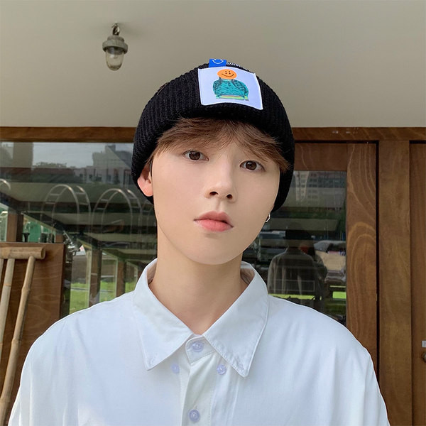 Zimska pletena kapa sa grbom