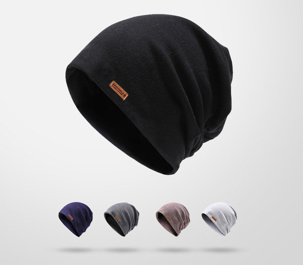 Muška jesensko-zimska kapa sa novim modelom amblema