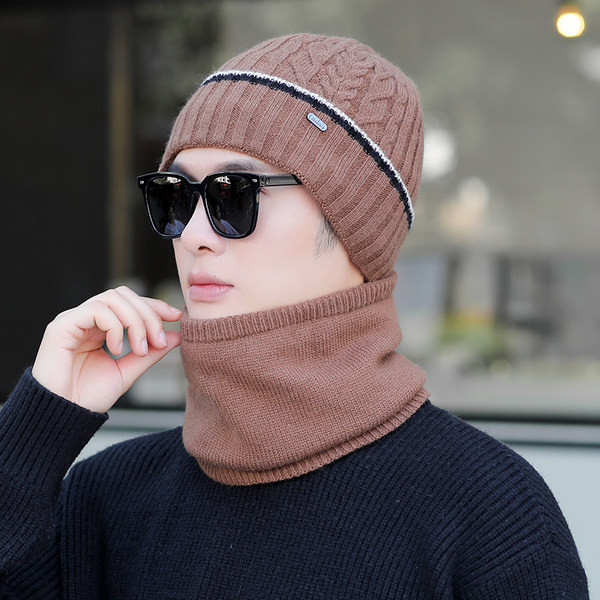 Зимна мъжка шапка в няколко цвята