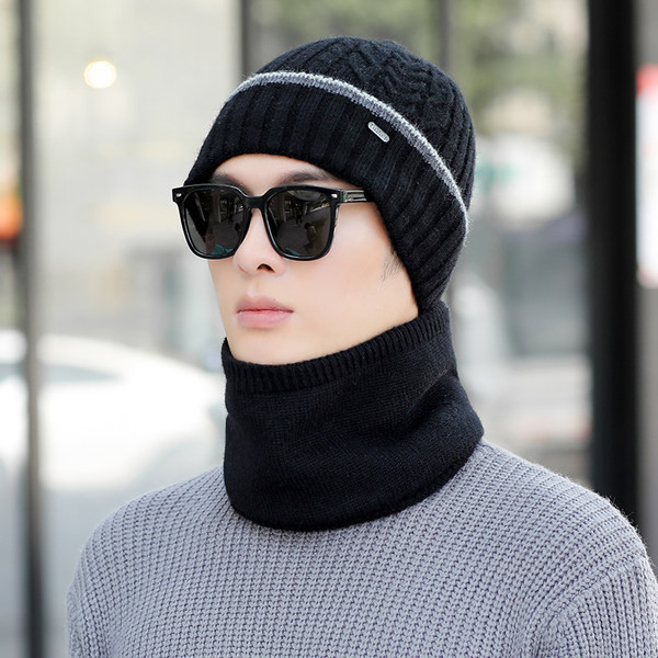 Зимна мъжка шапка в няколко цвята