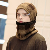 Moderna muška pletena kapa u više boja