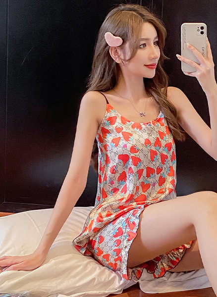 Ženska kratka pidžama iz dva dijela