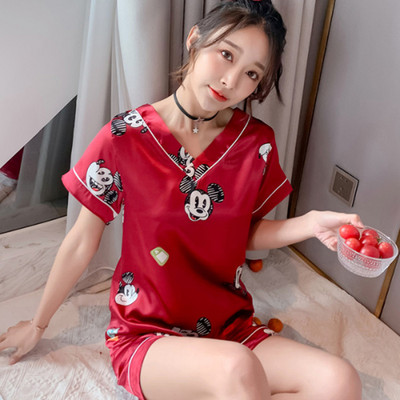 Ženska pidžama iz dva dijela sa aplikacijom u boji - više modela