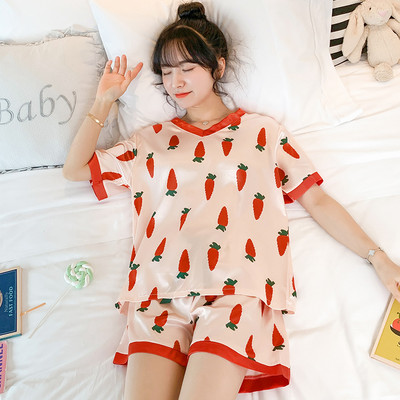 Ženska pidžama iz dva dijela sa aplikacijom u boji - više modela