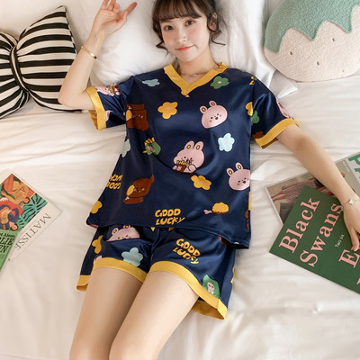 Ženska pidžama iz dva dijela sa aplikacijom u boji - više modela