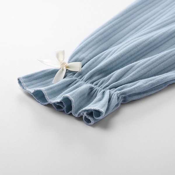 Πυτζάμα άνοιξη-φθινόπωρο από κοτλέ με βολάν