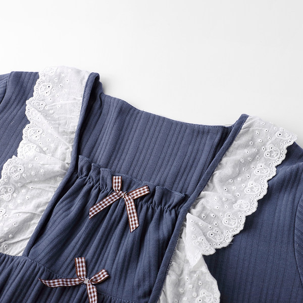 Novi model ženske spavaćice sa loknama i trakom