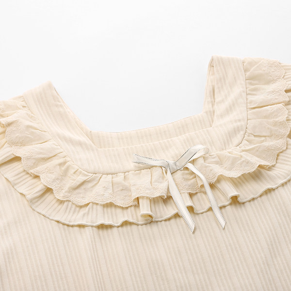 Novi model ženske pidžame iz dva dijela sa loknama