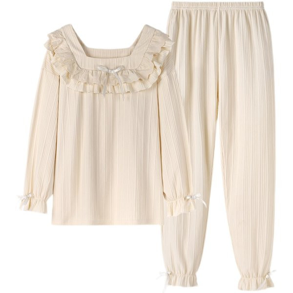 Novi model ženske pidžame iz dva dijela sa loknama