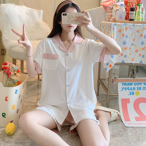 Нов модел лятна пижама от две части за жени