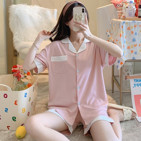 Нов модел лятна пижама от две части за жени