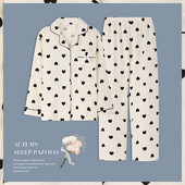 Novi model ženske pidžame sa srcima iz dva dijela