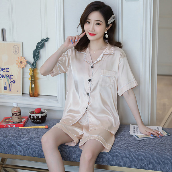 Ženska pidžama iz dva dijela sa džepom