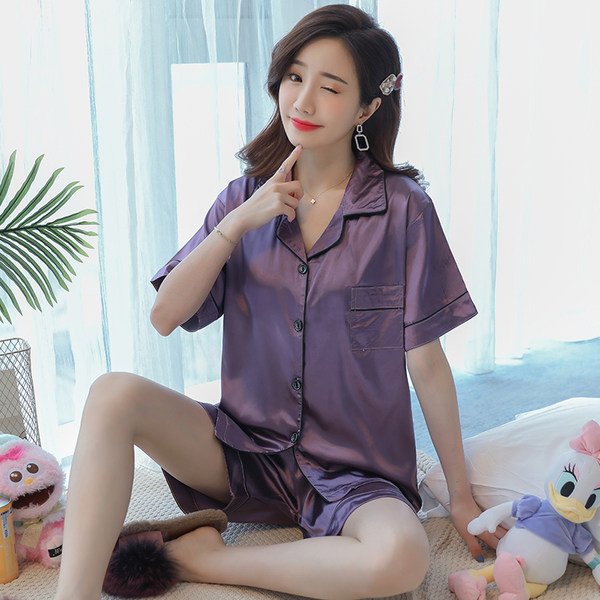 Ženska pidžama iz dva dijela sa džepom