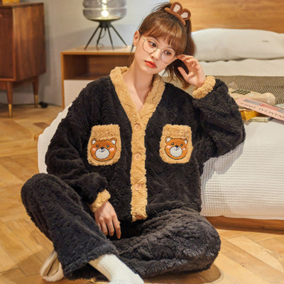 Ženska donja pidžama na gumbe - više modela