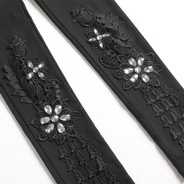 Γυναικείο κολάν με πέτρες σε τρία χρώματα