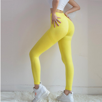 Moderne duge tajice za jogu i fitness s visokim strukom