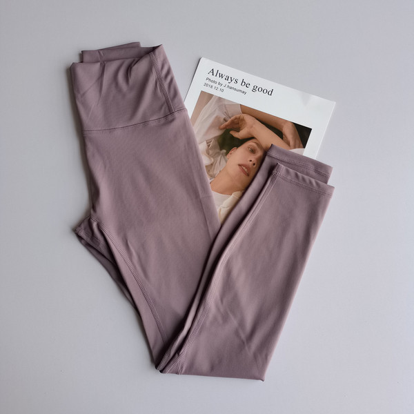 Ελαστικό κολάν γιόγκα χωρίς ραφή με ψηλή μέση