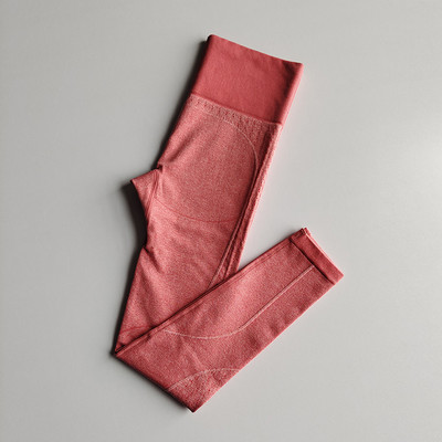 Brzosušeće fitness joga tajice s visokim strukom