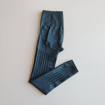 Brzosušeće fitness joga tajice s visokim strukom