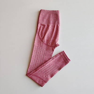 Brzosušeće fitness joga tajice s visokim strukom