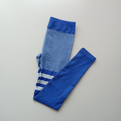 Brzosušeće fitness joga tajice s visokim strukom