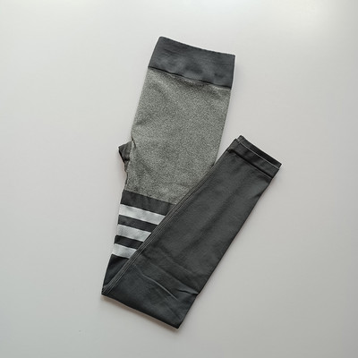 Brzosušeće fitness joga tajice s visokim strukom