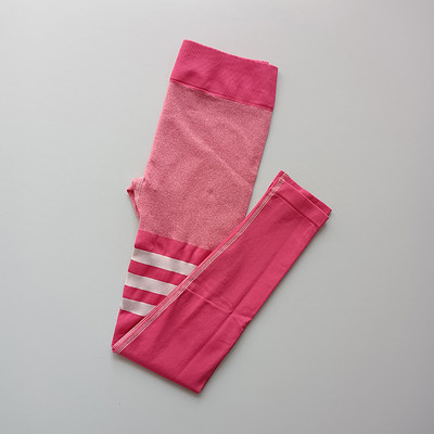 Brzosušeće fitness joga tajice s visokim strukom