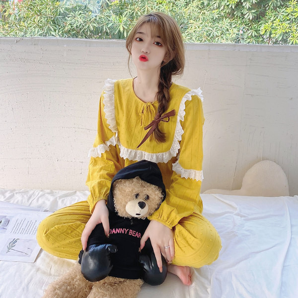 Ženska pidžama iz dva dijela sa dugim rukavima - tri modela