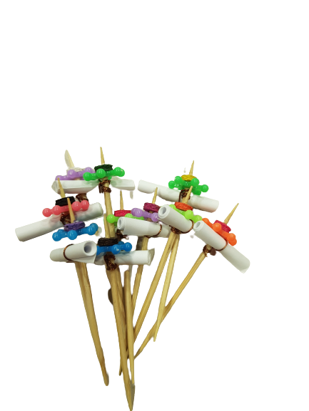 Коледни късмети за баница ,10 броя в пакетче,различни