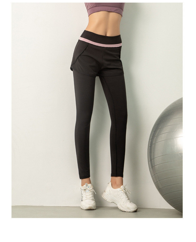 Γυναικείο αθλητικό κολάν κατάλληλο για γιόγκα σε τρία χρώματα