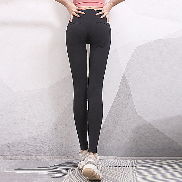 Дамски спортен клин с висока талия и повдигащ ефект 