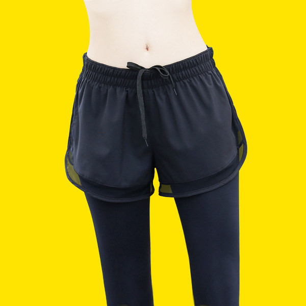 Ženske tajice s kratkim hlačicama i vezicama