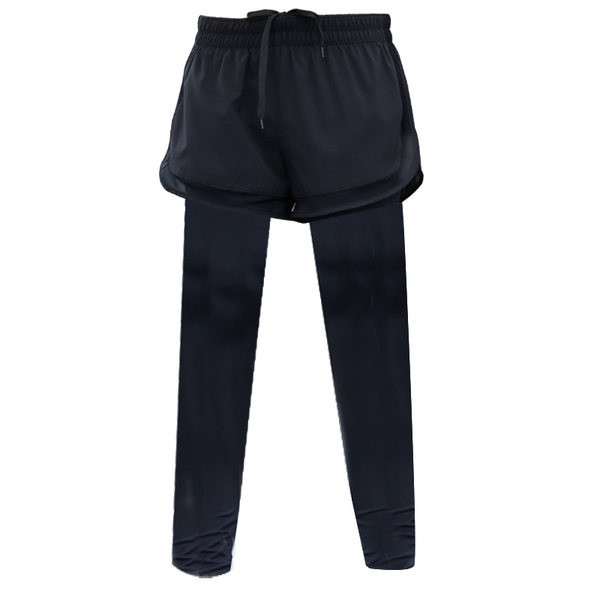 Ženske tajice s kratkim hlačicama i vezicama