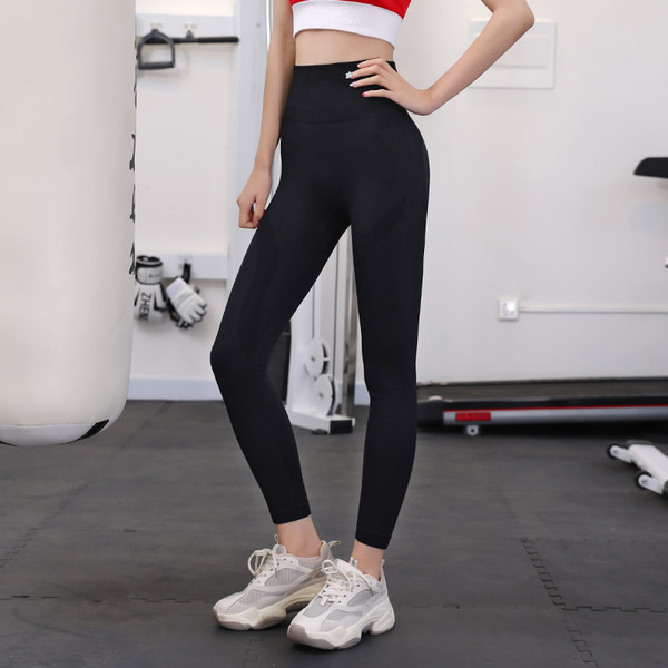 Ženske sportske tajice s visokim strukom - različite boje