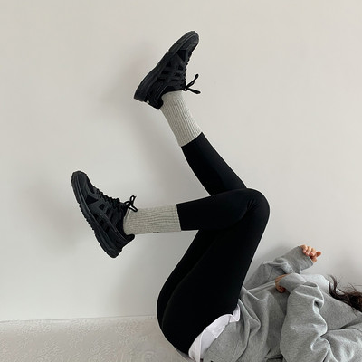 Ženske tajice sa visokim strukom - crne boje