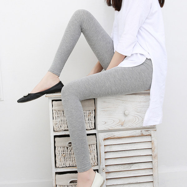 Ежедневен дамски клин с висока талия от рипсено трико