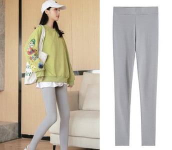 Ежедневен дамски клин с джобове и емблема