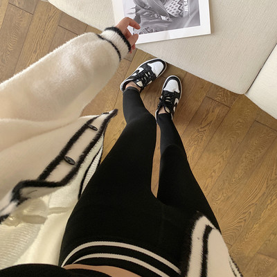 Ženske tajice u tri boje sa visokim strukom