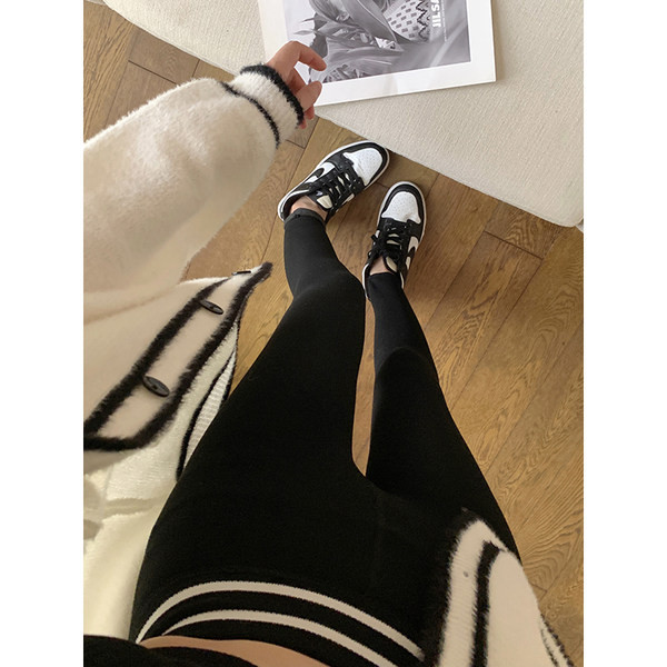 Ženske tajice u tri boje sa visokim strukom