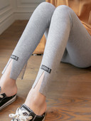 Μοντέρνο γυναικείο ελαστικό κολάν με σκίσιμο